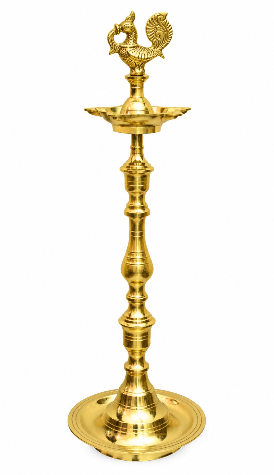 Oil Lamp, Brass Oil Lamp, Brass Deepak, Brass Diya - Handcrafted & Traditionally Designed Brass Oil Lamp
