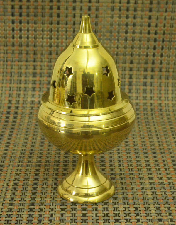 Brass Akhand Jyoti Diya, Brass Akhand Diya, Brass Deepak, Nandadeep, Brass Oil Lamp - Image 4