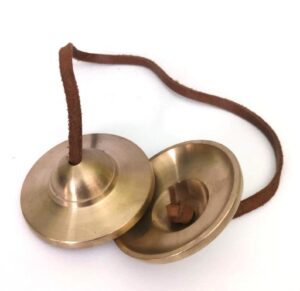 Bronze Manjeera – Traditional Indian Percussion Instrument for Devotional & Folk Music