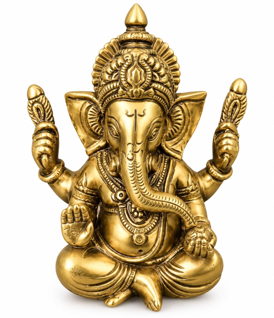 Lord Ganesha Statue | Antique Finish Ganesha Idol for Home Décor & Gifting - Image 7