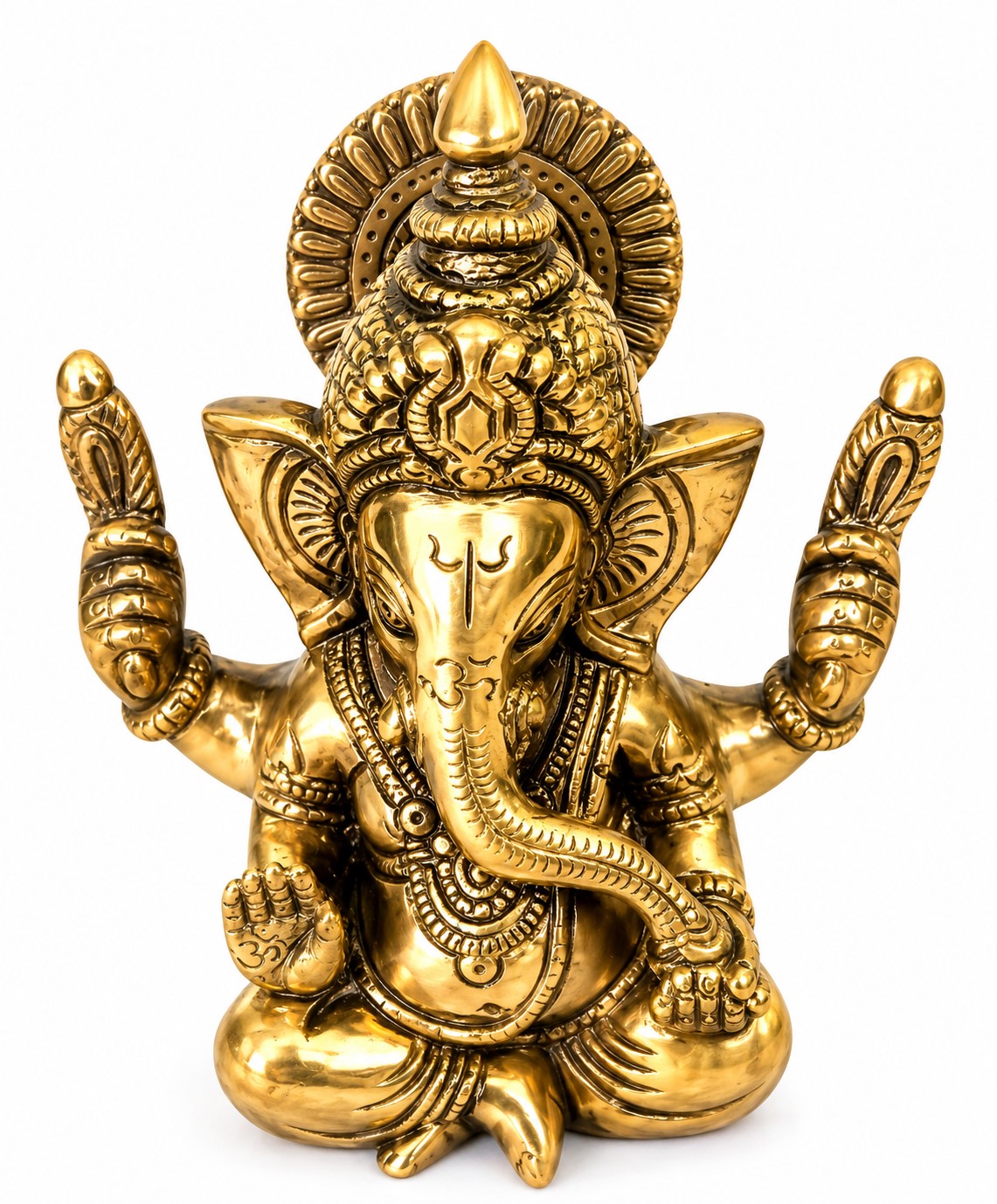 Lord Ganesha Statue | Antique Finish Ganesha Idol for Home Décor & Gifting - Image 6